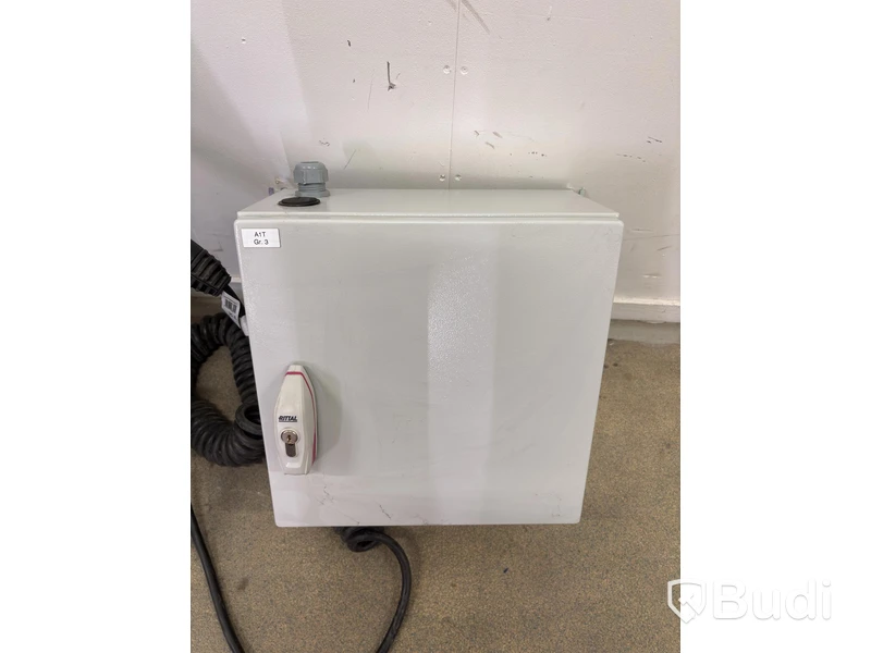 Compleo Advanced Compact WM HC2 wallbox, incl. distribution box with RCD and fuses.