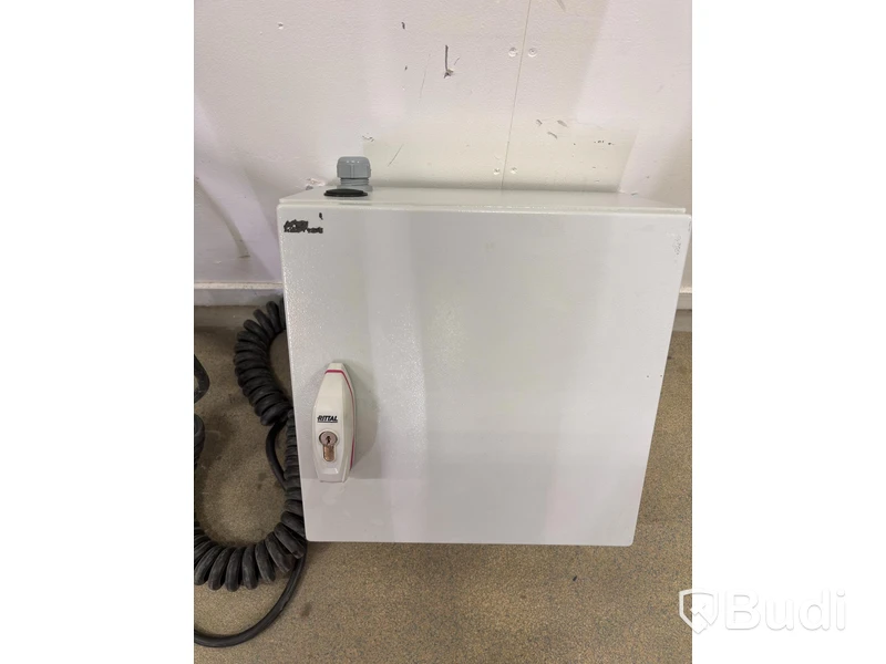Compleo Advanced Compact WM HC2 wallbox, including distribution box with RCD and fuses.