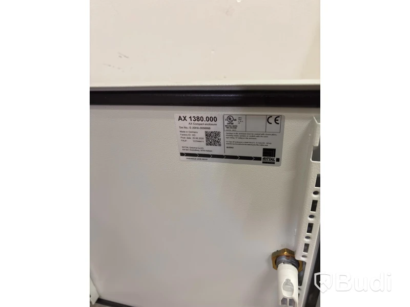 Wallbox Compleo Advanced Compact WM HC2, including distribution box with RCD and fuses.