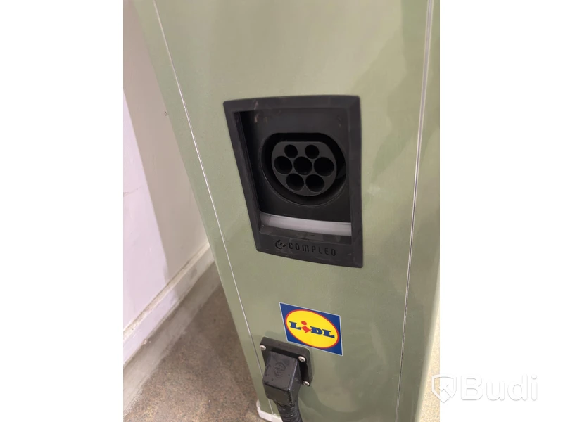 Wallbox Compleo Advanced Compact WM HC2, incl. distribution box with RCD and fuses.
