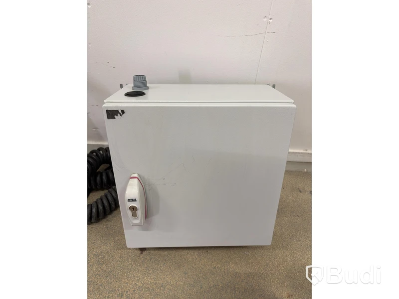 Wallbox Compleo Advanced Compact WM HC2, incl. distribution box with RCD and fuses.