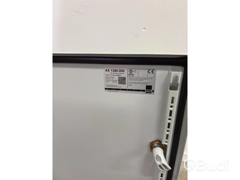 Wallbox Compleo Advanced Compact WM HC2, including distribution box with RCD and fuses.