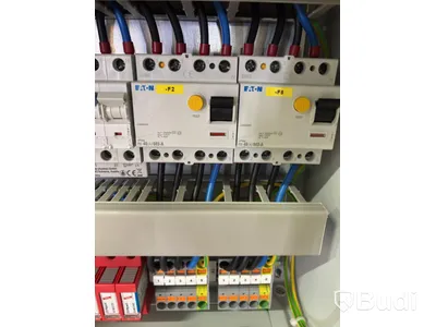 Wallbox Compleo Advanced Compact WM HC2, incl. distribution box with RCD and fuses.