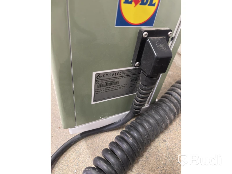 Wallbox Compleo Advanced Compact WM HC2, incl. distribution box with RCD and fuses.