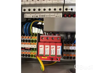 Wallbox Compleo Advanced Compact WM HC2, incl. distribution board with RCD and fuses.