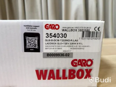 Laddbox Garo GLB-B-DCM-T222WO-R-LAN | 22 kW | 3-fas