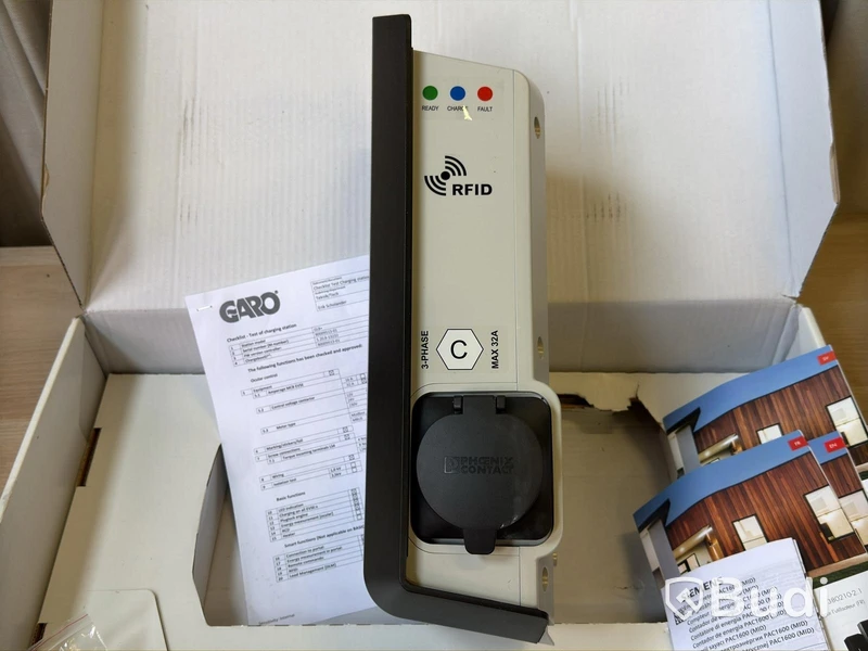 Laddbox Garo GLB-B-DCM-T222WO-R-LAN | 22 kW | 3-fas