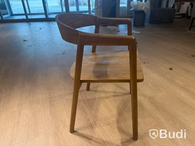 Matstol trä med armstöd, Venture Home