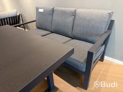 Loungeset -2 fåtöljer, 3-sits soffa och brod, Venture Home