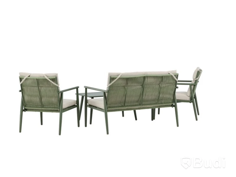 Mazzaro sofa seat, grön/beige, Venture Home