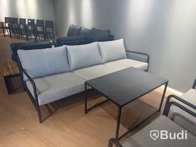 Lounge-set – 3-sits soffa, 2 fåtöljer + bord, Venture Home