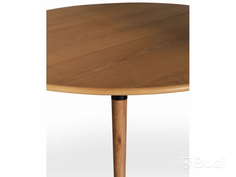 Omni matbord i oljad ek, Ø150 cm (6 st)