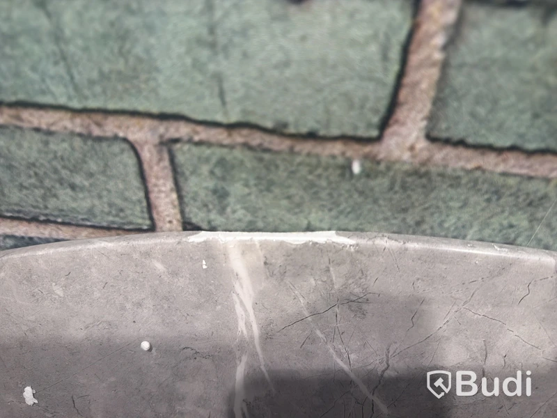 Marmorskiva, glas