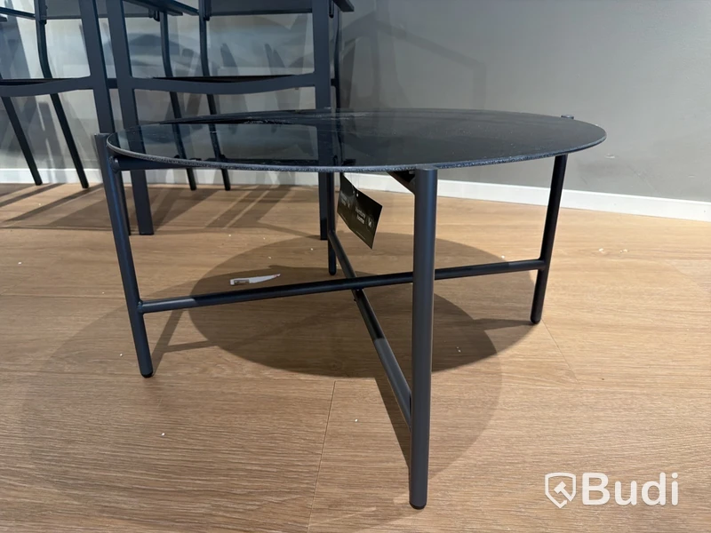 Glasbord, svart, Venture Home