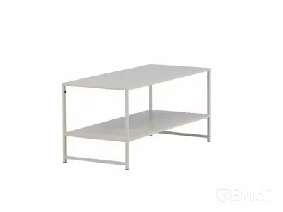 Staal end table, vit, Venture Home