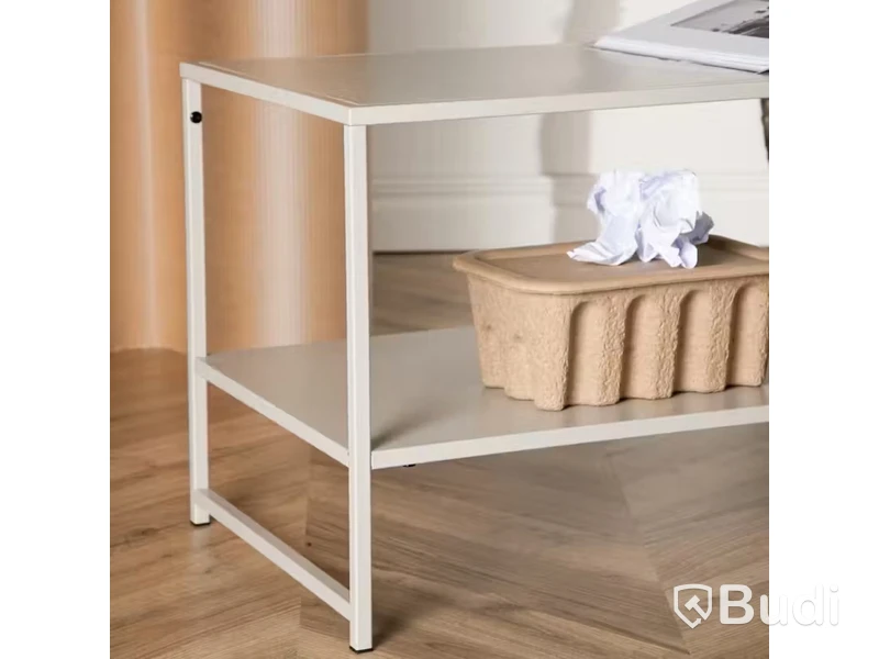 Staal end table, vit, Venture Home