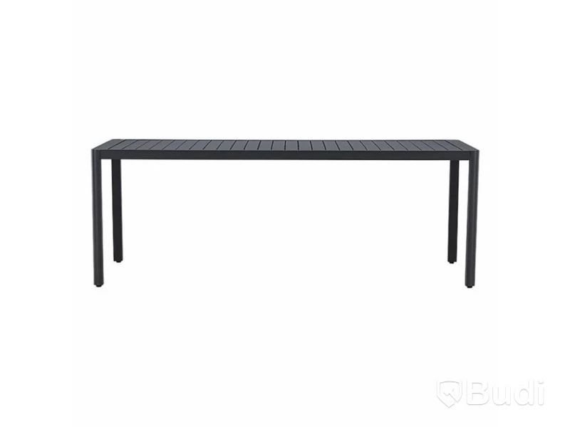 Matbord “Giardini”, svart, 5 st, Venture Home