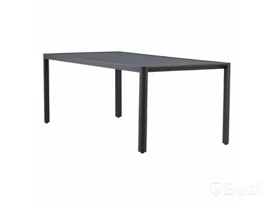 Matbord “Giardini”, svart, 5 st, Venture Home
