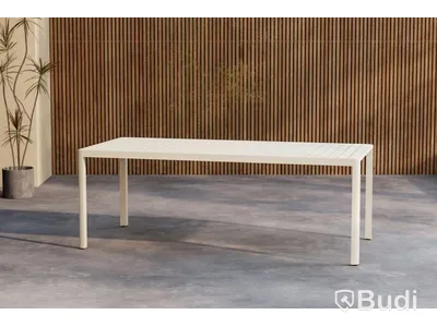 Giardini matbord, 200 × 90 cm, beige, Venture Home