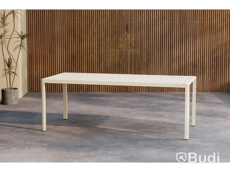 Giardini matbord, 200 × 90 cm, beige, Venture Home