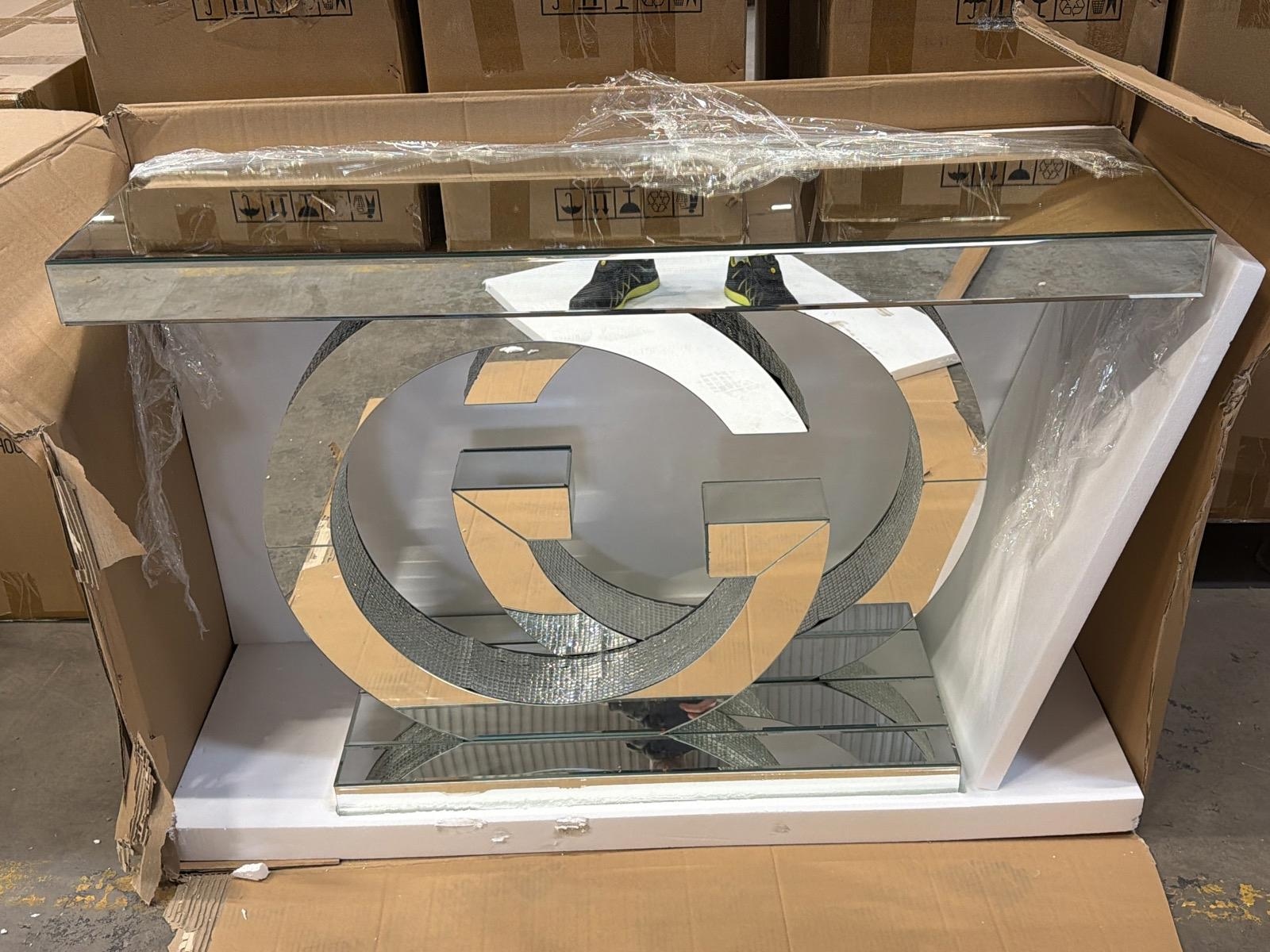 Spegelbord, 120x38 cm