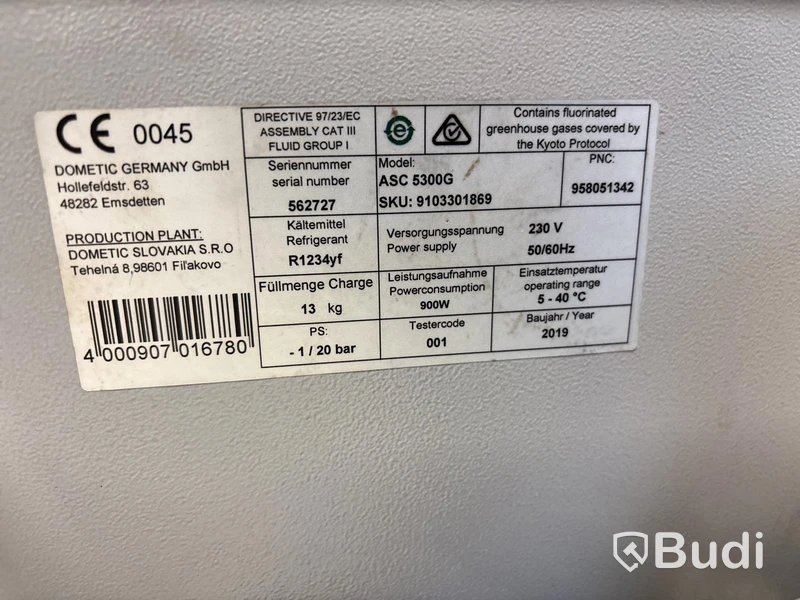 Servicestation Waeco AirCon 5300G - reparationsobjekt