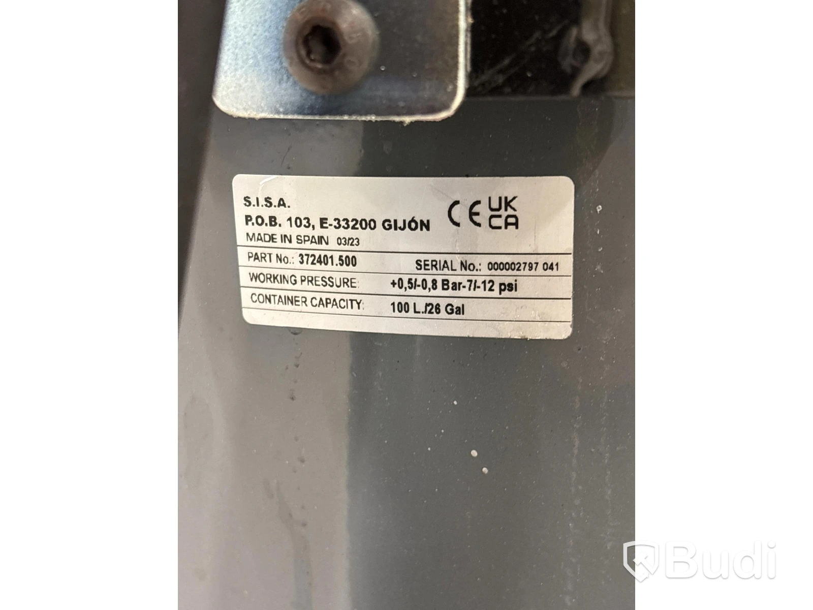 Waste oil tank Orion