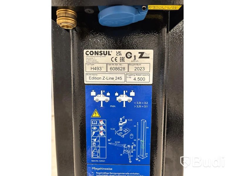 Fordonslyft ProMeister Consul Z-Line 245