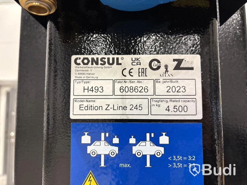 Fordonslyft ProMeister Consul Z-Line 245