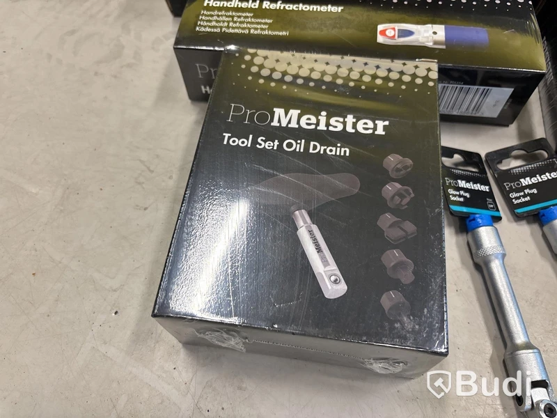 Parti med diverse verktyg ProMeister