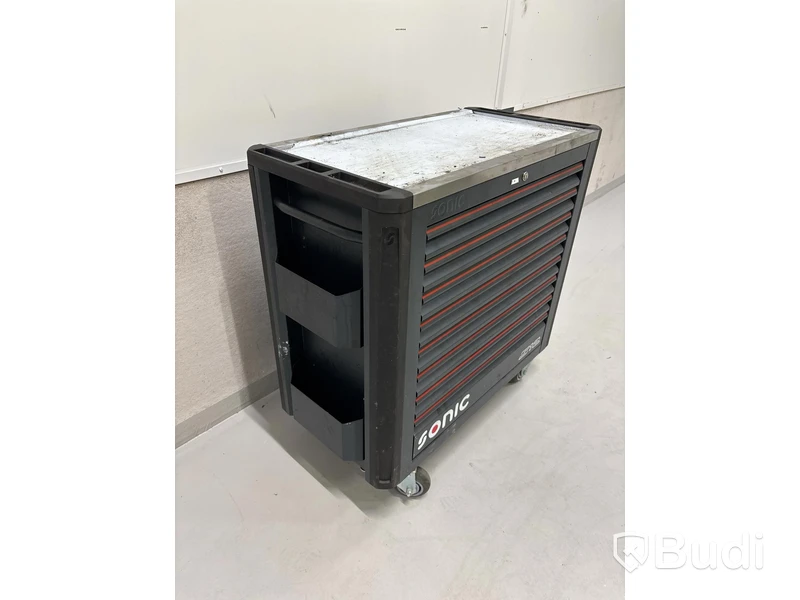Sonic S12 tool trolley, incl. contents