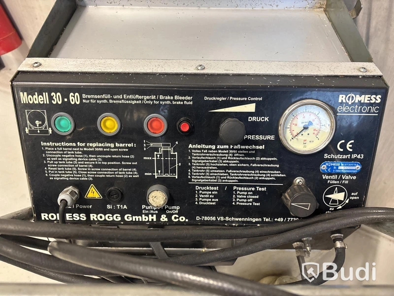 Bromsserviceaggregat Romess Modell 30-60