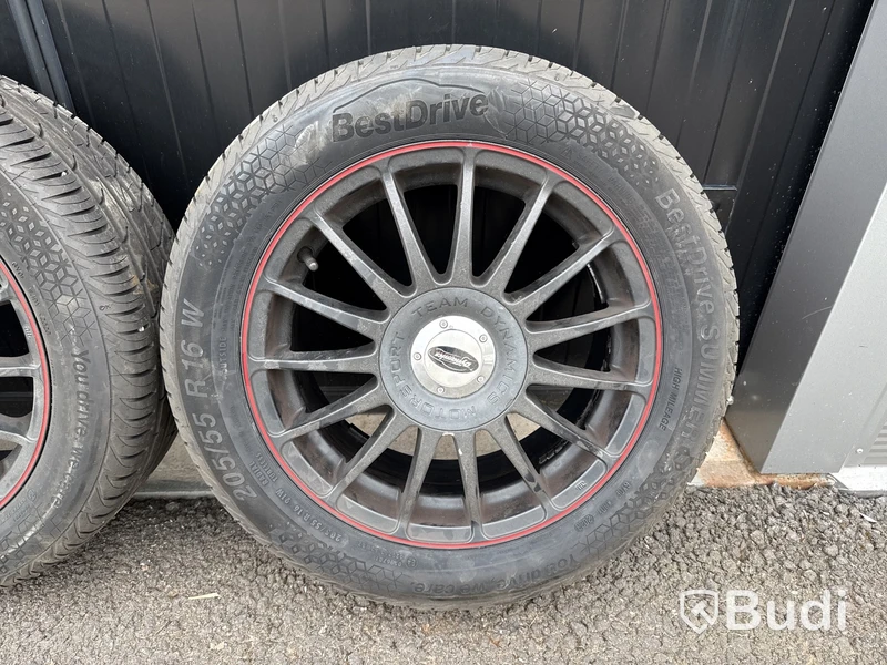 Kompletta sommarhjul Volkswagen Caddy (205/55R16)