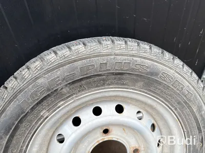 2 st släpvagnshjul (dubb) Imperial Ice-Plus SR1 (155R13C)