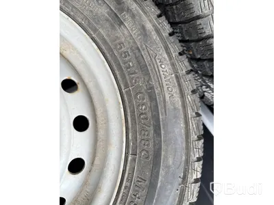 2 st släpvagnshjul (dubb) Imperial Ice-Plus SR1 (155R13C)