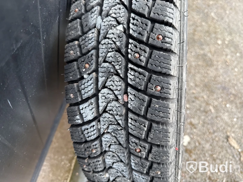2 st släpvagnshjul (dubb) Imperial Ice-Plus SR1 (155R13C)