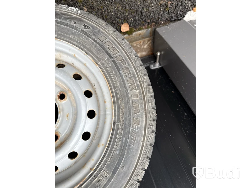 2 st släpvagnshjul (dubb) Imperial Ice-Plus SR1 (155R13C)