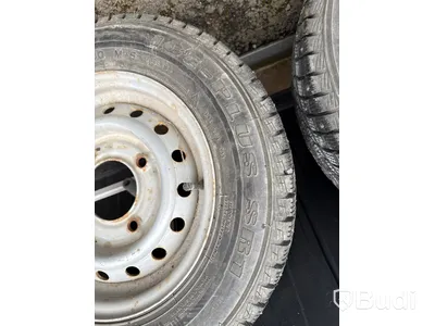 2 st släpvagnshjul (dubb) Imperial Ice-Plus SR1 (155R13C)