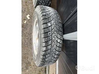 2 st släpvagnshjul (dubb) Imperial Ice-Plus SR1 (155R13C)