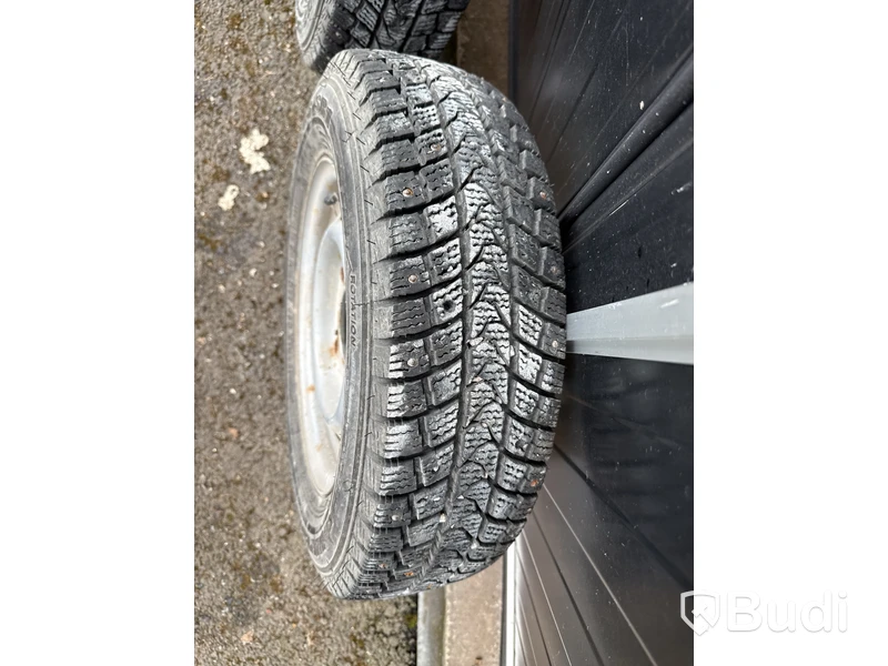 2 st släpvagnshjul (dubb) Imperial Ice-Plus SR1 (155R13C)