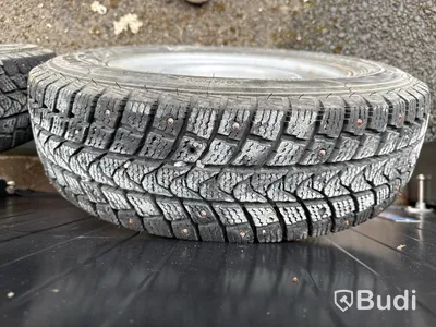 2 st släpvagnshjul (dubb) Imperial Ice-Plus SR1 (155R13C)