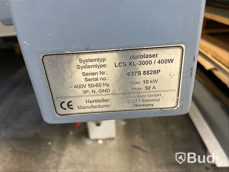 Eurolaser XL-3000, Laser cutter Acrylic