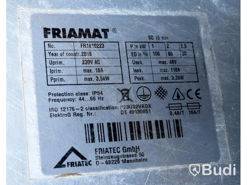 Rörsvets - FRIATEC, Friamat