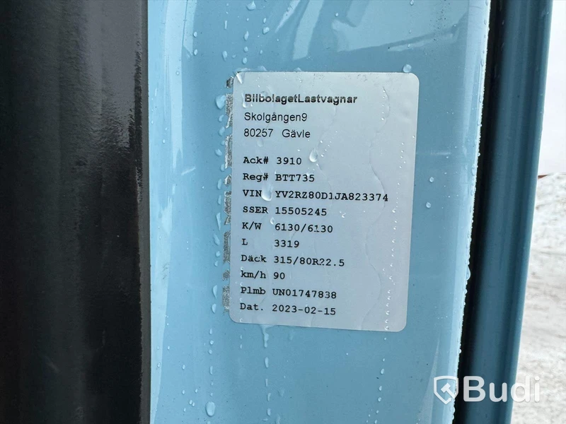 Lastväxlare Volvo FH 12.8 | I-Shift | 470hk | 2018 | HIAB | Endast 4178 mil
