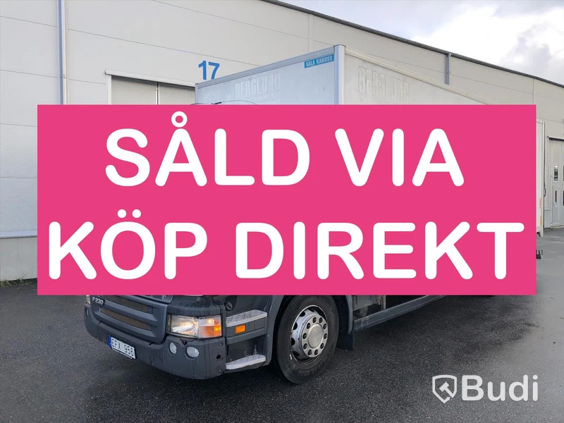 Lastbil Scania P230 16T 4x2 salaskåp