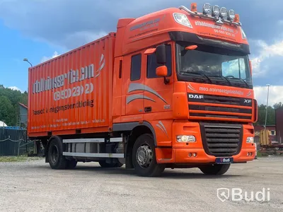 Lastbil DAF XF FA 105460T | 2014 | Containerfäste | 3-passagerarsäten