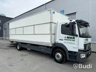Lastbil Mercedes-Benz Atego | Höj & sänk skåp SKAB | Zepro | 2016