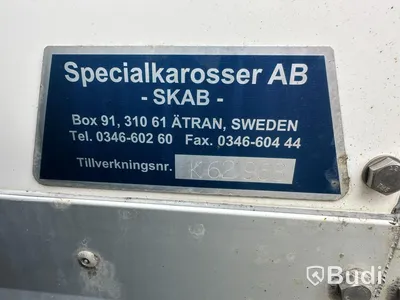 Lastbil Mercedes-Benz Atego | Höj & sänk skåp SKAB | Zepro | 2016