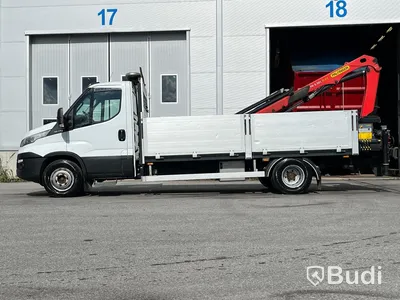 Lastbil Iveco Daily 70-170 Cab 3.0 JTD Hi-Matic | Palfinger | 170hp | 2016