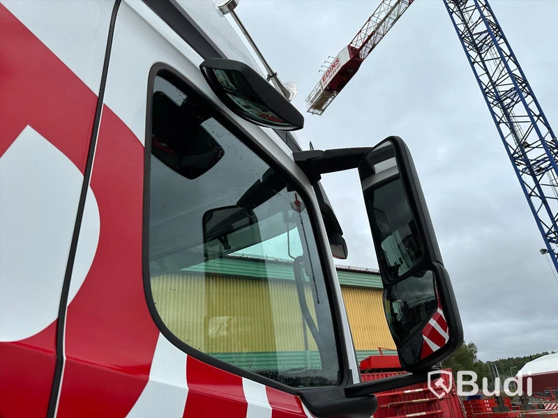 Kranväxlare Mercedes-Benz Arocs-2014 | Palfinger PK 34002SH med Jibb| Euro6